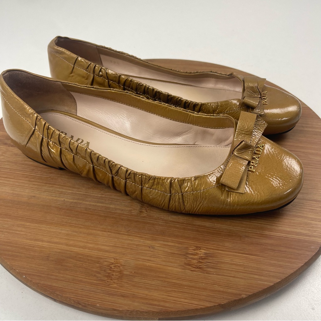 Prada Patent Leather Ballet Flats Prada Patent Leather Ballet Flats